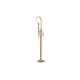 Castle Brushed Brass Floor Standing Bath Shower Mixer